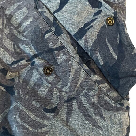 RAW G-Star Men's Rackam DC Deconstructed Bomber Jacket Blue Camo, size M - Picture 6 of 11